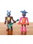 Five Nights At Freddy's Fnaf Eklemli Sökülür Takılır Figür Oyuncak Seti Glamrock Freddy & Pigpatch 1