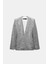 Allbucks Zara, Gümüş Payetli Blazer Ceket ABZRA1002 4