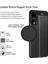 Oppo A38 Uyumlu Silikon Kılıf Deri Desenli Kamera Korumalı Darbe Emici Autofocus Kapak 2