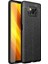 Poco X3 Pro Uyumlu Silikon Kılıf Deri Desenli Kamera Korumalı Darbe Emici Autofocus Kapak 1