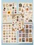 5'Lİ VİNTAGE TEMALI 12*17 CM STİCKER SETİ/BULLET JOURNAL, SCRAPBOOK, AJANDA, PLANLAYICI İÇİN 1