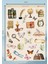 5'Lİ VİNTAGE TEMALI 12*17 CM STİCKER SETİ/BULLET JOURNAL, SCRAPBOOK, AJANDA, PLANLAYICI İÇİN 3