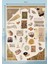 5'Lİ VİNTAGE TEMALI 12*17 CM STİCKER SETİ/BULLET JOURNAL, SCRAPBOOK, AJANDA, PLANLAYICI İÇİN 4