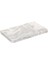 Dekoratif Sunumluk Gri Dalgalar Doğal Mermer Taş - 12 x 23 cm 1