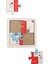 Çocuklar Için Eğitici ve Öğretici Ahşap 10'lu 4 Parçalı Rakamlar Mini Puzzle Set 4 4