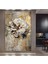 3D Canlı Çiçekler Kanvas Tablo 2