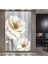 Beyaz Çiçekler Kanvas Tablo 2