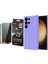 Samsung Galaxy S25 Ultra Kılıf Zore Mara Lansman Kapak + Rika Premium Privacy Temperli Cam Ekran Koruyucu 1