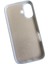 Apple iPhone 16 Uyumlu Lansman Beyaz Içi Kadife Silikon Kılıf 2