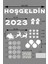 Hoşgeldin 2023 Yılbaşı Happy New Year Sticker Çıkartma Süsü Yeni Yıl Parti Cam Noel Ağacı Kar Tanesi 2