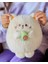 Avokadolu Kedi Yumuşak Peluş Yastık 30 cm |sevgililer Günü Hediyelik Sarılma Yastığı & Seyahat Yastığı 2