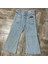 Yigit Butik Kız Çocuk Ispanyol Paça Denim Pantolon 2