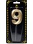 Yaş Seçenekli Rakam 6-9 Yaş Gold Mum 2