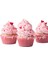 Takribi 200 Adet Pembe Muffin, Cupcake, Kek Kalıbı, 40x30 mm 2