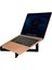 Gift Taşınabilir Siyah Ahşap Notebook Laptop Standı 1