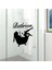 Kadın Figürlü Bathroom Banyo Sticker 2
