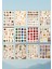 12'Lİ VİNTAGE TEMALI 12*17 CM STİCKER SETİ/BULLET JOURNAL, SCRAPBOOK, AJANDA, PLANLAYICI İÇİN 1