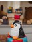 Tombul Penguen - 3D Baskı Sevimli Eğlenceli ve Dekoratif Katman 3