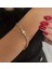 Vip Seri Zirkon Taşlı Rosegold Renk Bileklik 17+2cm 1