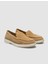 Deri Taba Süet Kadın Loafer 2
