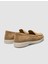 Deri Taba Süet Kadın Loafer 3