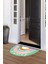 Rengarenk Baskılı Kaymaz Taban Silinebilir Kapı Önü Paspası (40X60CM),PASPAS-07-RENKLİ, 5
