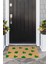 Baskılı Kaymaz Taban Silinebilir Kapı Önü Paspası (40X60CM),PASPAS-05-YEŞİL, 5