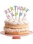 Pasta Mumu Makaron Renkli Happy Birthday Harf Mum Seti 1
