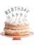 Pasta Mumu Gümüş Happy Birthday Set Mum 1