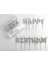 Pasta Mumu Gümüş Happy Birthday Set Mum 2
