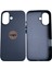 Apple iPhone 16 Uyumlu Lansman Haki Içi Kadife Silikon Kılıf 4