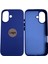 Apple iPhone 16 Uyumlu Lansman Haki Içi Kadife Silikon Kılıf 5
