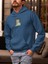 Unisex Stay True Baskılı Hoodie / Kapüşonlu Sweatshirt 2
