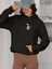 Unisex Cat 2 Baskılı Hoodie / Kapüşonlu Sweatshirt 1