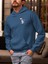 Unisex Cat 2 Baskılı Hoodie / Kapüşonlu Sweatshirt 2