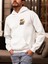 Unisex Fox Baskılı Hoodie / Kapüşonlu Sweatshirt 1