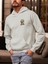 Unisex Frog Baskılı Hoodie Kapüşonlu Sweatshirt 2
