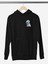Unisex Robot Baskılı Hoodie / Kapüşonlu Sweatshirt 3