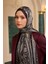 Kahve Vizon Hint Vual Şal - 5009-22 1