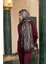 Kahve Vizon Hint Vual Şal - 5009-22 4