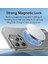 Apple iPhone 16 Pro Max Kılıf Zero Halolock Magsafe Silikon - Buzlu Gri 3