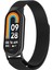 Xiaomi Mi Band 9 Uyumlu Hasır Metal Kordon 4