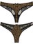 Beruflic Leopar Desenli Dantelli G String Külot 2
