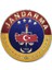 Jandarma Asayiş Plastik Yuvarlak Arma - Patch - Peç 1