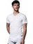 U.s Polo Erkek 2'li V Yaka Kısa Kol Atlet 80199 4