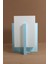 Ivory Dekoratif Abajur (13X13X20CM) - Mavi 2