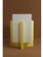 Ivory Dekoratif Abajur (13X13X20CM) - Sarı 2