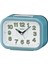 Clocks QHK026L Fosforlu Alarmlı Sessiz Akar Saniyeli Masa Saati 1