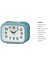 Clocks QHK026L Fosforlu Alarmlı Sessiz Akar Saniyeli Masa Saati 2