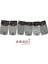 Abani Classic 6 Adet Desenli Seher Erkek Düğmeli Boxer 0007 1